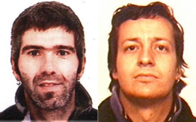 Etarras Jon Lizarribar Lasarte y Ruben Gelbentzu