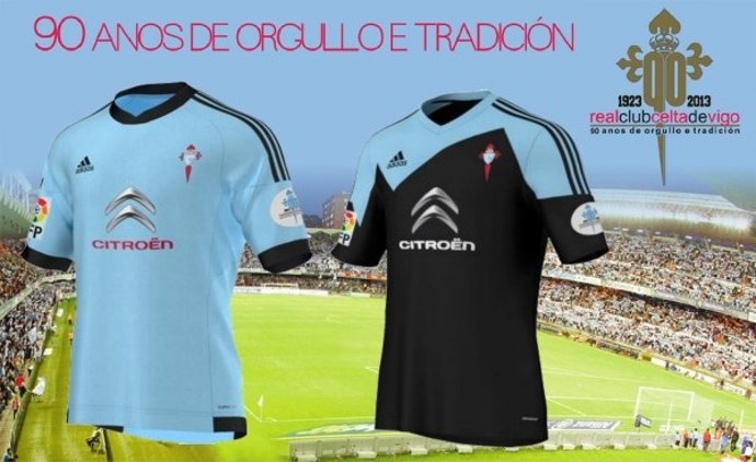 Camisetas Real Club Celta de Vigo 2013-14