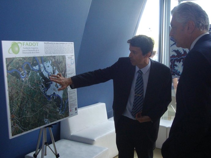 La exposición 'La Tierra vista desde el Espacio' .