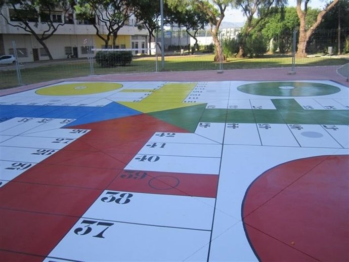 Zona de juego infantil de Málaga