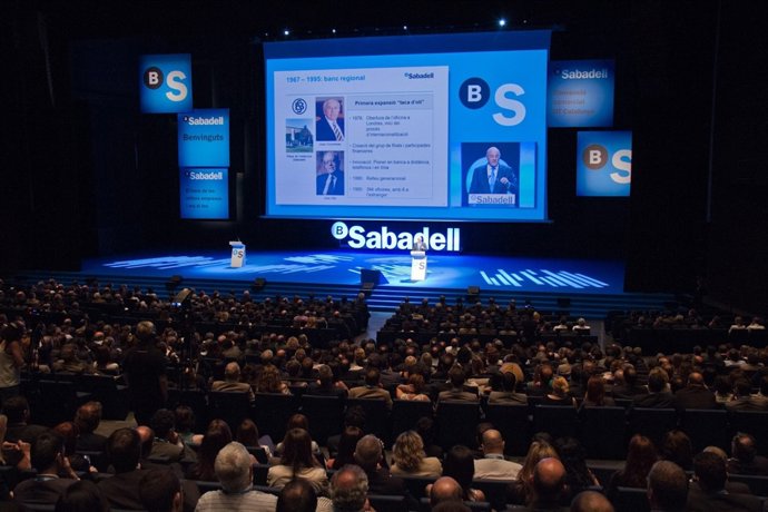 Encuentro de directivos comerciales de Banco sabadell en Barcelona
