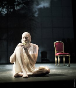 Un momento de la representación del Rey Lear, producción de CulturArts