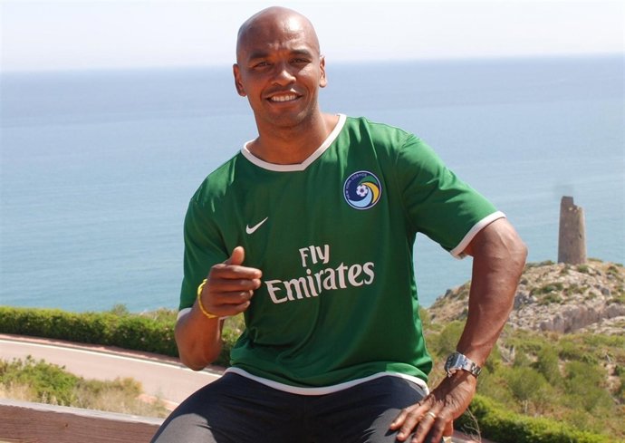 Marcos Senna con el New York Cosmos