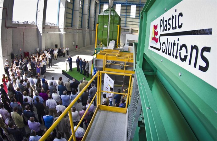 Inauguracion nueva planta de la empresa Antonio España e Hijos.