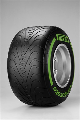 Neumático Pirelli para la Fórmula 1