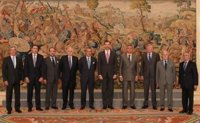 El Príncipe Felipe recibe a representantes de navieras europeas