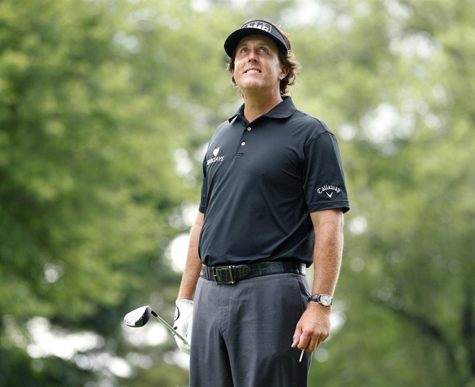 El estadounidense Phil Mickelson