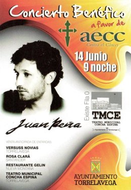 Cartel del concierto solidario