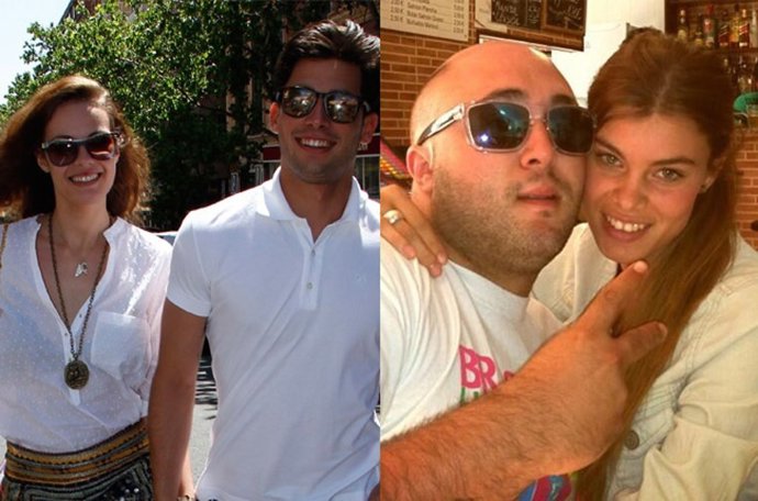 Jessica y Kiko con sus parejas