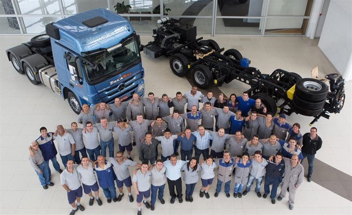 Producción de Mercedes-Benz en Brasil