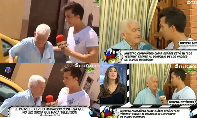 El padre de Olvido Hormigos habla por primera vez ante las cámaras