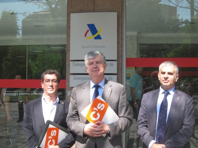 Matías Alonso (C's) en la Ag.Tributaria española contra ay. Nsumisos 