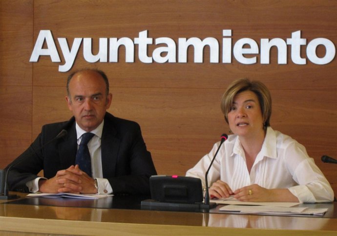 Corres y Cid, en la rueda de prensa