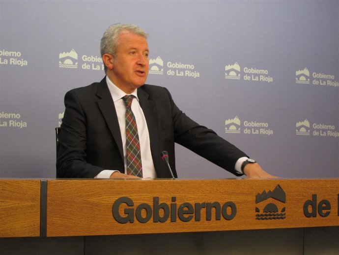 Emilio del Río, portavoz del Gobierno riojano