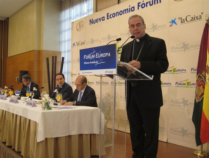 El obispo de Málaga, Jesús Catalá