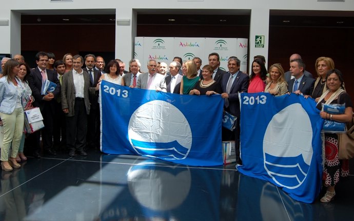 Entrega banderas azules en Marbella 