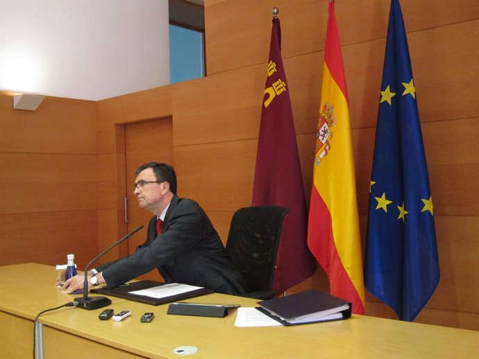 El portavoz del Gobierno regional, José Ballesta