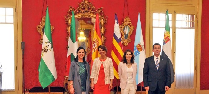 Los presidentes parlamentarios en la Copraba de Palma