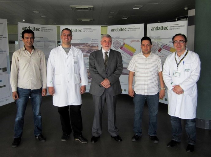 Visita de los integrantes del centro tecnológico de Marruecos