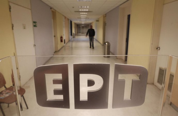 Televisión pública ERT en Grecia