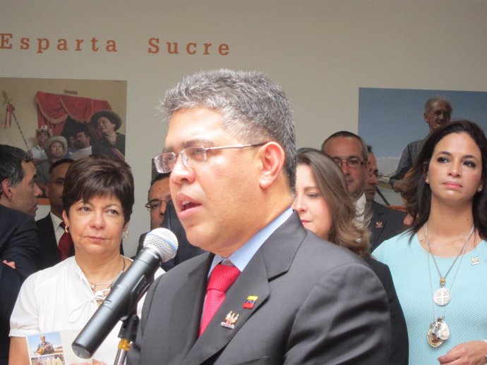 Elías Jaua, ministro de Exteriores de Venezuela