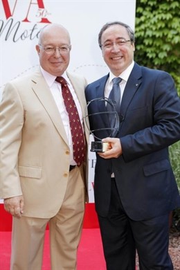 Sergio Piccione (El Mundo) y Mikel Palomera (Seat)