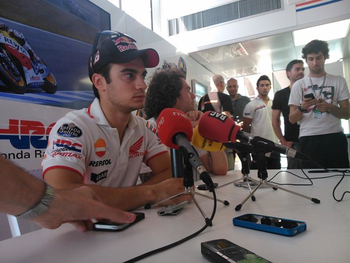 El piloto de MotoGP y actual líder del Mundial Dani Pedrosa