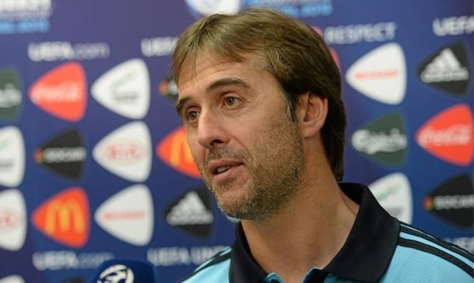 Julen Lopetegui en el Europeo Sub-21