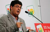Valderas llama a IULV-CA a fortalecerse organizativamente para lograr la hegemonía de la izquierda en Andalucía