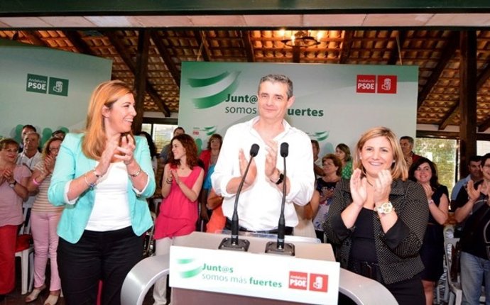 Susana Díaz en un acto en Arcos de la Frontera