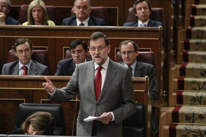 Mariano Rajoy en el Congreso