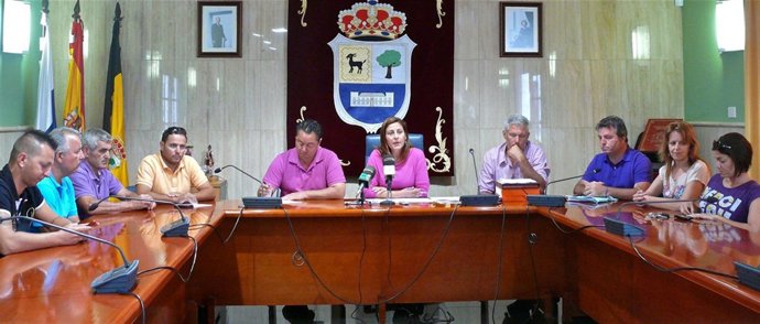 La alcaldesa de La Oliva, Claudina Morales