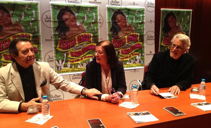 Presentación espectáculo Teresa Rabal en el Zorrilla
