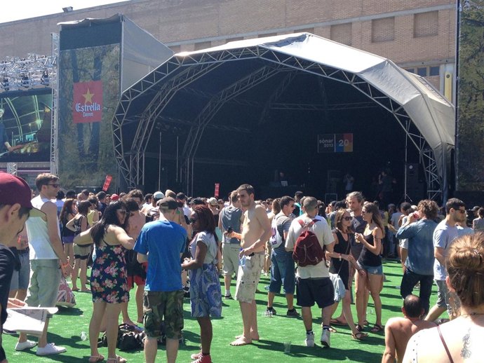 Sónar de Día en el nuevo recinto de Montjuïc
