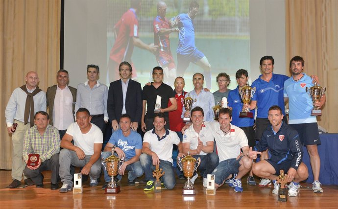 Entrega de premios del Campeonato de España de Fútbol para Bomberos