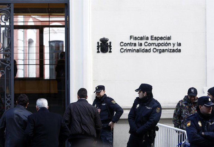 Fachada de la Fiscalía Anticorrupción