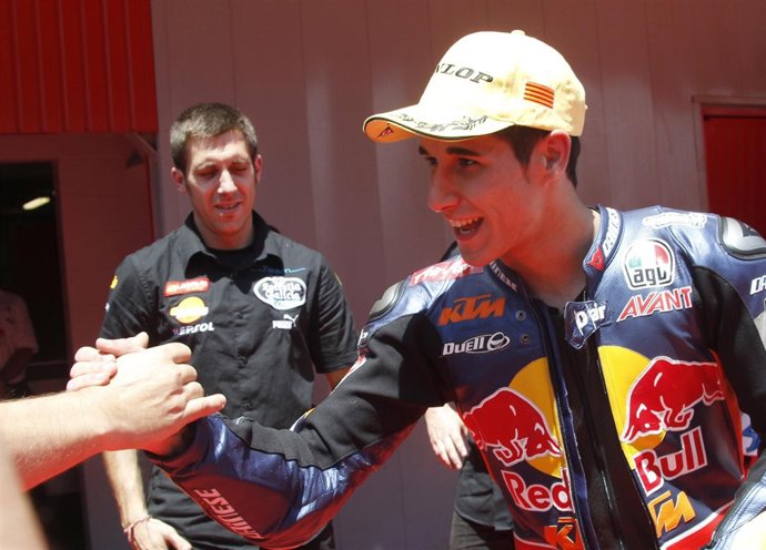 El piloto de Moto3 Luis Salom