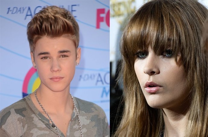 Justin bieber y Paris Jackson