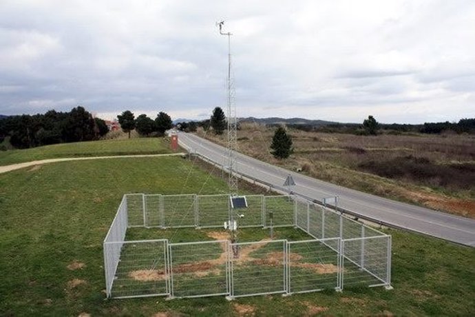 Estación meteorológica en Santa Coloma de Farners