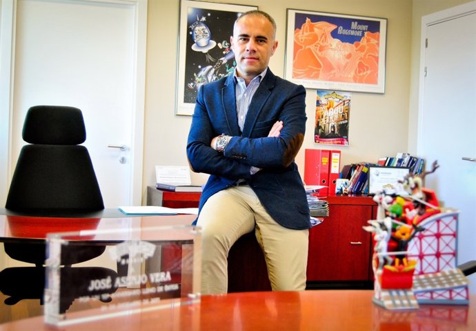 El director general de Parque Warner, José Asenjo Vera