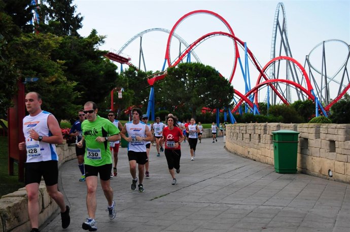 Carrera solidaria en PortAventura    