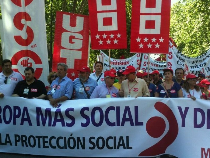 Manifestación sindicatos