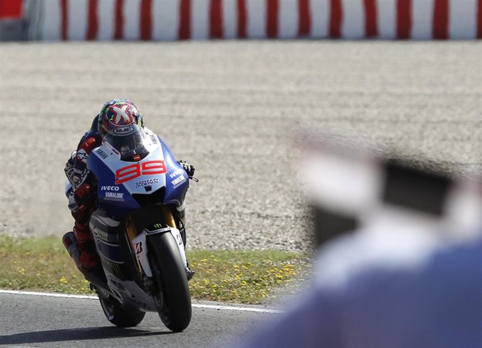 El piloto español de motogp Jorge Lorenzo