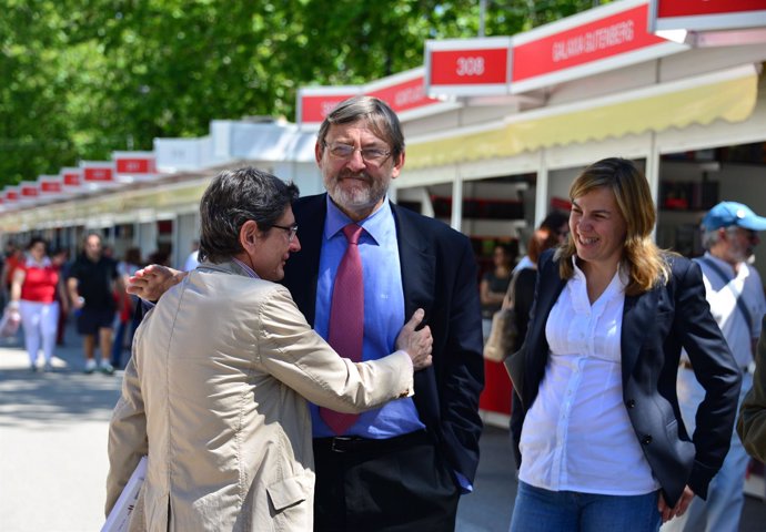 Jaime Lissavetzky en la Feria del Libro          