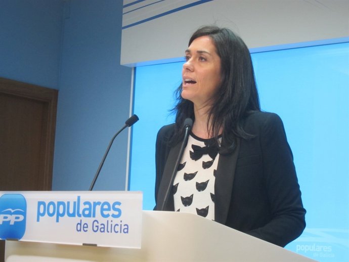 Paula Prado, en rueda de prensa.