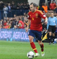 Fútbol/Confederaciones.- Iniesta: "Ser capitán de la selección es un sueño"