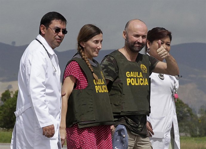 Españoles secuestrados en Colombia