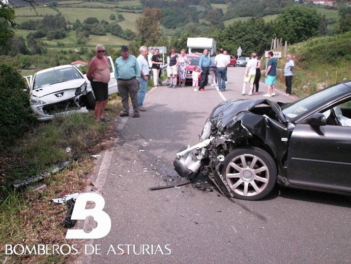 Accidente en Villaviciosa. 