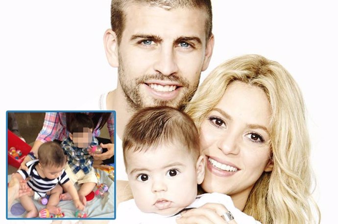 Shakira, Piqué y Milan