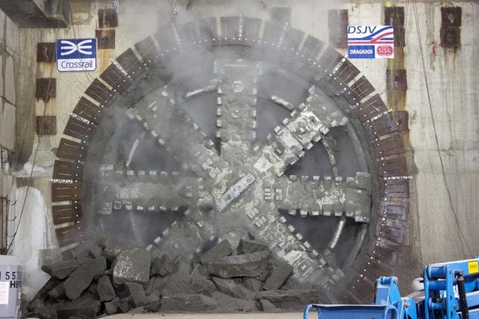 ACS excava túneles del Crossrail, ferrocarril de Londres